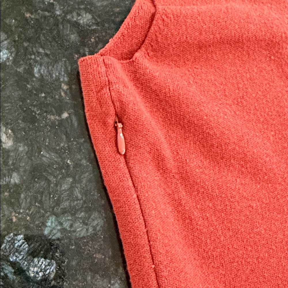 Ann Taylor Sleeveless Midi Dress - Red and Pink - Picture 8 of 8